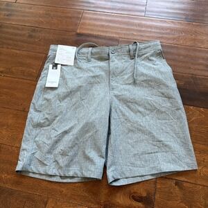 Goodfellow & Co Mens Hybrid Swim Shorts Size 33  9" Inseam UPF 50+ Gray NEW